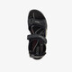 ECCO Onroads leren dames sandalen zwart groen