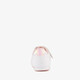 Meisjes sneakers wit lichtroze