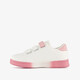 Meisjes sneakers met drinkbekers wit roze