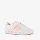 Meisjes sneakers wit lichtroze