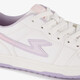 Meisjes sneakers wit pastel roze