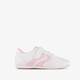 Meisjes sneakers wit lichtroze
