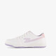 Meisjes sneakers wit pastel roze