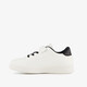 Jongens sneakers met vlam wit