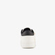 Jongens sneakers met vlam wit