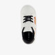 Jongens sneakers met vlam wit