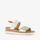 Dames sandalen wit champagne