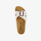 Dames bio slippers champagne goud
