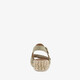 Dames sandalen met H-leest salie