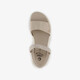 Dames sandalen met H leest beige
