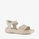 Dames sandalen met H leest beige