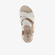 Dames sandalen met H leest beige