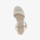 Dames sandalen met hak wit