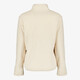 Dames outdoor fleece vest ecru