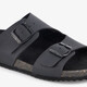 Dames bio slippers zwart