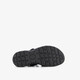 Leren dames sandalen zwarte