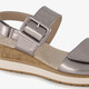 Dames sandalen zilver