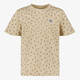 Unsigned jongens T-shirt met palmbomen beige