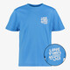 Unsigned jongens T-shirt met backprint blauw