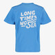 Jongens T-shirt met backprint blauw