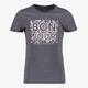 TwoDay meisjes T-shirt met opdruk grijs