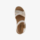 Metallic dames sandalen