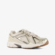 Meisjes sneakers wit goud
