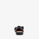 Dames slingbacks met strik zwart