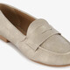 Dames loafers beige
