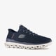 Slip-ins: Glide-Step heren sneakers blauw