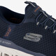 Slip-ins: Glide-Step heren sneakers blauw