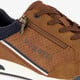 Heren sneakers cognac