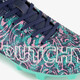 FG kinder voetbalschoenen blauw roze