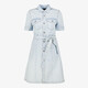 Dames denim jurk lichtblauw