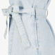 Dames denim jurk lichtblauw