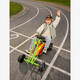 Jongens baseball zomerjas groen wit