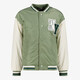 Jongens baseball zomerjas groen wit