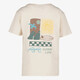 Jongens T-shirt met backprint beige