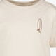 Jongens T-shirt met backprint beige