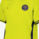 Dry kinder voetbal T-shirt geel blauw