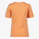 Meisjes T-shirt met opdruk oranje