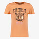 TwoDay meisjes T-shirt met opdruk oranje