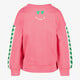Meisjes sweater met bies roze