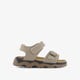 Leren jongens sandalen taupe