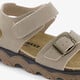 Leren jongens sandalen taupe