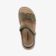 Leren jongens sandalen groen