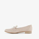 Dames loafers beige
