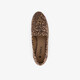 Dames loafers met panterprint bruin