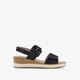 Dames sandalen zwart
