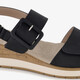 Dames sandalen zwart